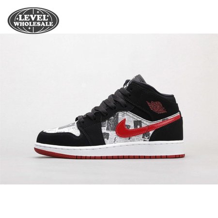 Air Jordan 1 Mid Newspaper Air Times 36-46