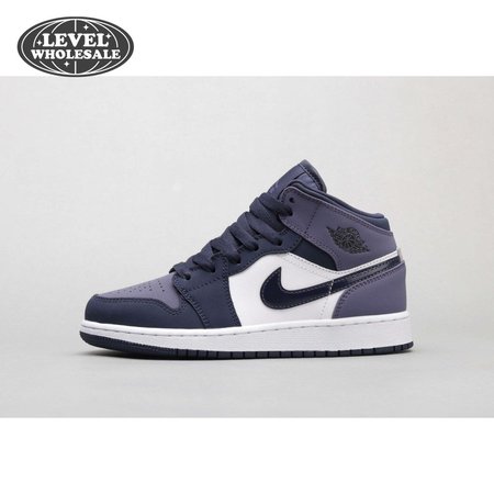 Air Jordan 1 Mid Obsidian Sanded Purple 36-46