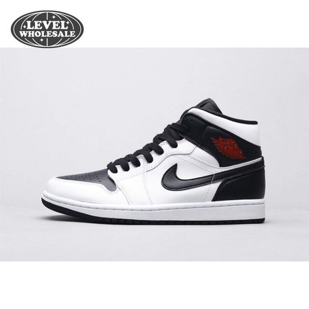 Air Jordan 1 Mid Reverse Black Toe 40-46