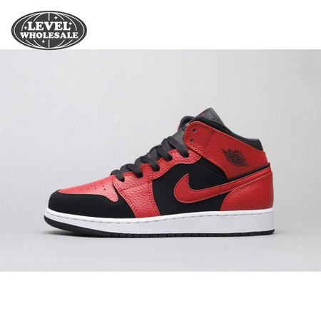 Air Jordan 1 Mid Reverse Bred 36-46