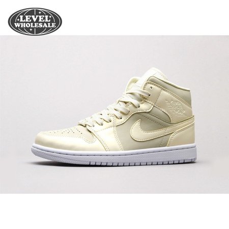 Air Jordan 1 MidGoose Feather Yellow 36-46