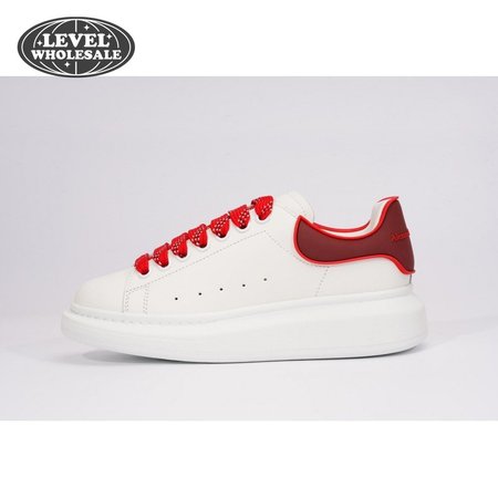 Alexander McQueen Oversized white Red SIZE: 35-45