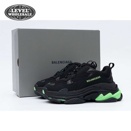 Balenciaga Triple S Black Fluo Green SIZE: 35-45