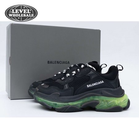 Balenciaga Triple S Black Yellow Fluo 35-45