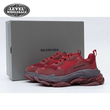 Balenciaga Triple S Burgundy Red 35-45