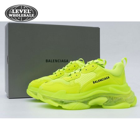 Balenciaga Triple S Clear Sole Fluo Yellow (W) 35-45