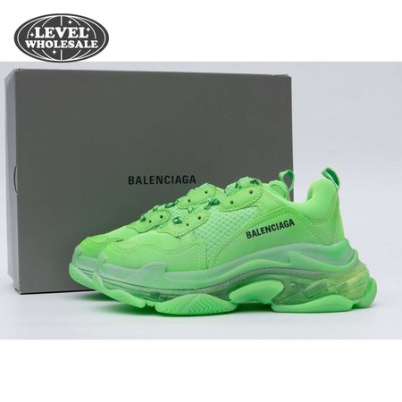 Balenciaga Triple S Neon Green Clear Sole (W) 35-45