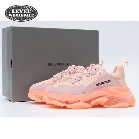 Balenciaga Triple S Orange Clear Sole 35-39