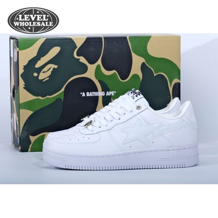 Bape Sta Low White Size 36-45