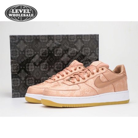 Nike CLOT x Air Force 1(Gold Silk) 36-46