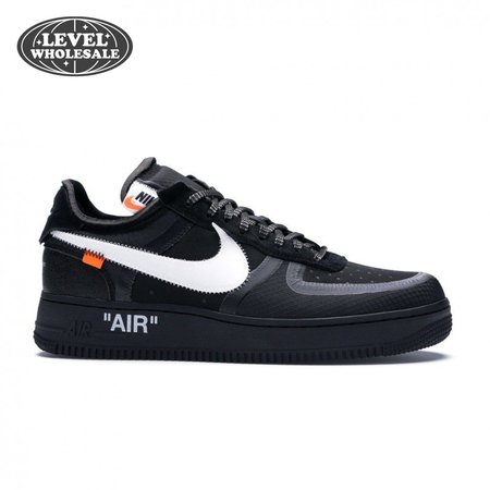 Off-White x Air Force 1 Low 'Black' Size 40-47.5