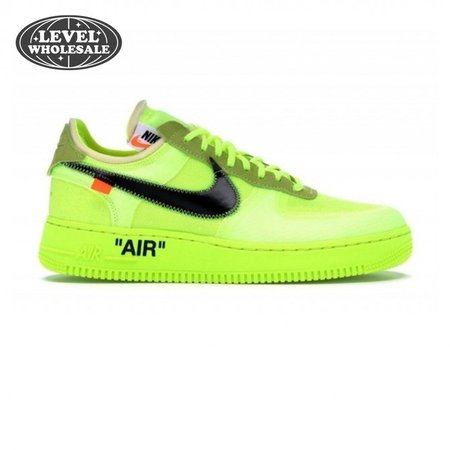 Off-White x Air Force 1 Low 'Volt' Size 36-46