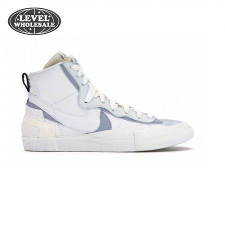 Sacai x Blazer Mid 'White Grey' Size 40-47.5