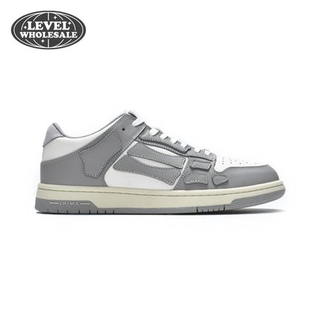 AMIRI Skel Top Low Whtie Grey Size 40-46