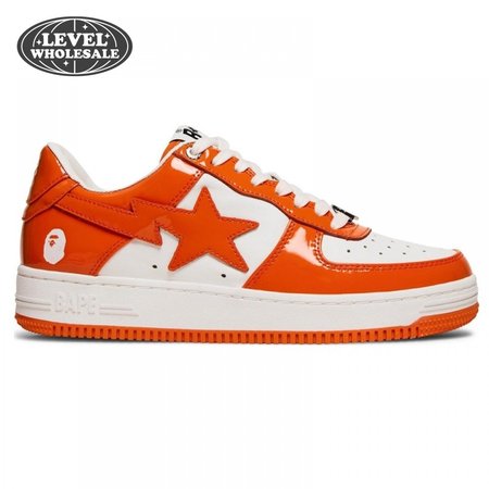 A Bathing Ape Bape SK8 Sta orange Size 36-45