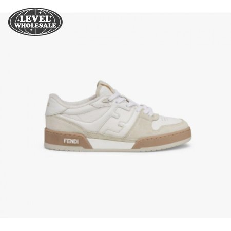 Fendidi Match Women's white suede low top shoes Size 35-45