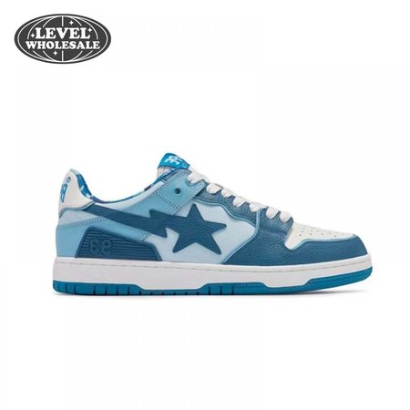 Bape Sta white blue Size 36-45