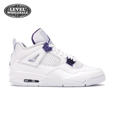 Air Jordan 4 Retro 'Purple Metallic' Size 36-47.5