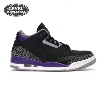 Air Jordan 3 Retro 'Court Purple' Size 40-47.5