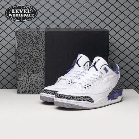 Air Jordan 3 Dark Iris CT8532-105 Size 40.5-47.5