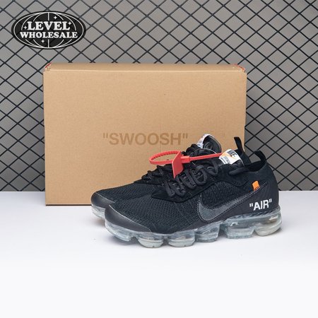 Nike Air VaporMax Off-White Black (2018) AA3831-002 Size 36-46