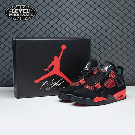 Jordan 4 Retro Red Thunder Size 36-47.5