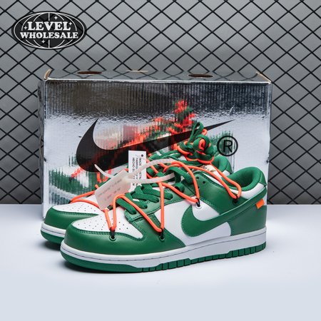 Off-White x Dunk Low 'Pine Green' Size 36-47.5