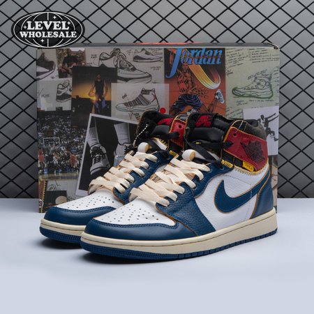 Jordan 1 Retro High Union Los Angeles Blue Toe Size 40-47.5