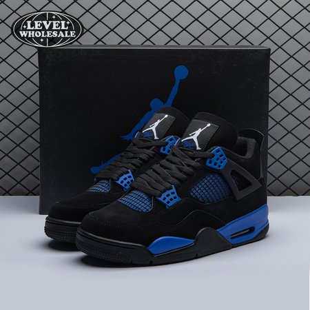 Jordan 4 Retro Black Blue Size 40-47.5