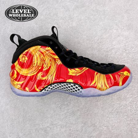 Supreme x Nike Air Foamposite One 652792-600 Size 38.5-46