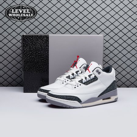 Jordan 3 Retro Cement Grey CT8532-106 Size 36-47.5